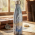 Untitled design (39) 500ml Double Wall Printed Steel Bottle Leaf