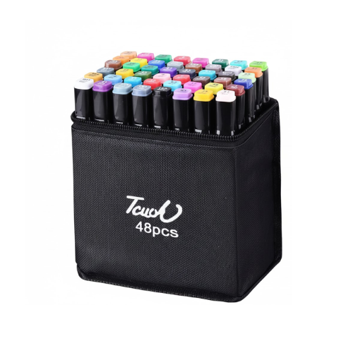 48 Pcs Marker Pen Set