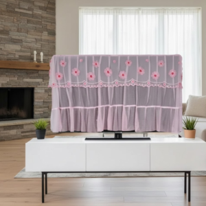 TV Cover | blue colour| Pink colour
