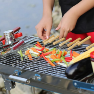 BBQ Sticks Steel Set of 10