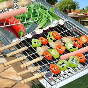 BBQ Sticks Steel Set of 10