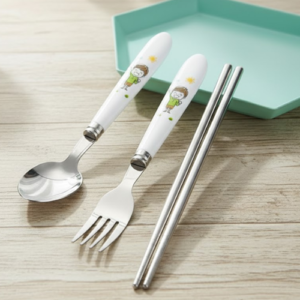 4Pcs Kids Cutlery Set