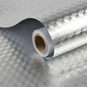 Silver Decorative Foil Roll