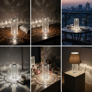 Crystal Diamond Lamp