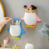 Wall-Mounted Penguin Toothbrush Holder