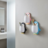 Wall-Mounted Penguin Toothbrush Holder