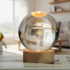 3D Planet Crystal Ball Light 8cm