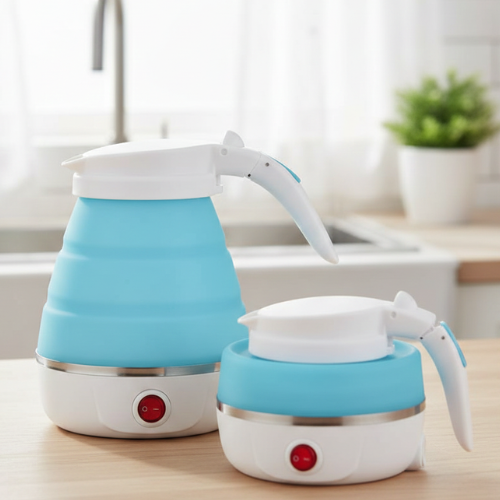 nasrin (78) Portable Silicon Folding Kettle