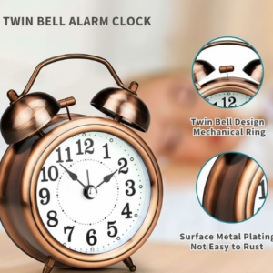 Copper Alarm Clock