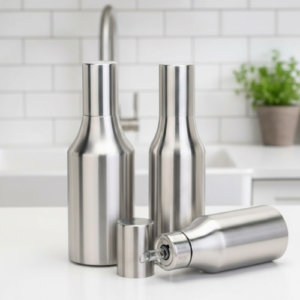 z (47) Stainless Steel Oil Dispenser Bottle