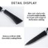 Knife Set Black