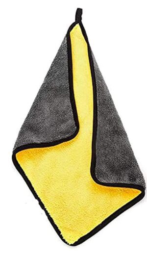 Microfiber car cleaning towel