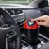 Push-Top Car Trash Bin