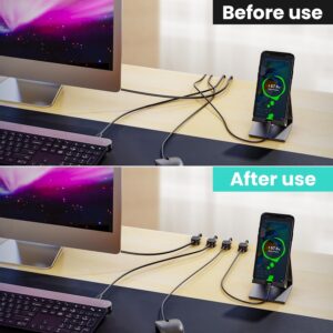 7193wVoQzYL._SL1500_ Magnetic Cable Clips 3 Pcs Set