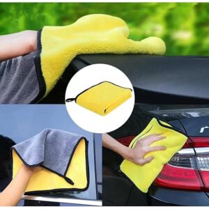 Microfiber car cleaning towel