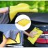 Microfiber car cleaning towel