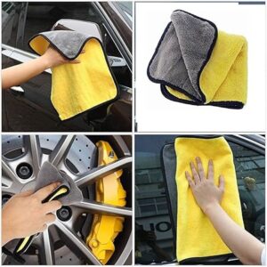 Microfiber car cleaning towel