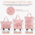 71cWUuJuANL._SL1500_ Duffel Trolley Bag With Wheel Pink