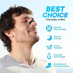 30 Pcs Magnetic Nasal Strips