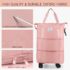 71xCbsX-itL._SL1500_ Duffel Trolley Bag With Wheel Pink