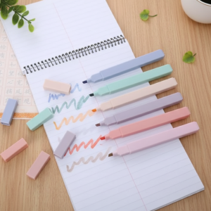 Whisk_040b3ed67963cf49fb44144e02286ff4dr Highlighter Marker Pen set