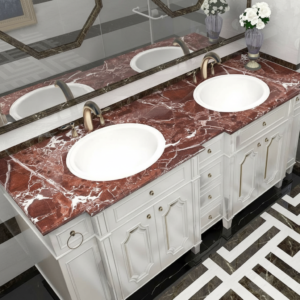 Brown Marble Foil Paper