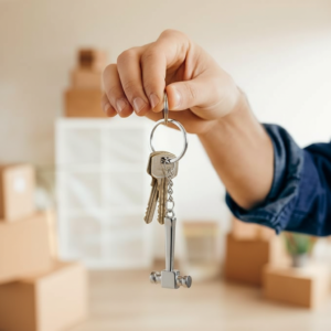 Mini Metal Hammer Keychain