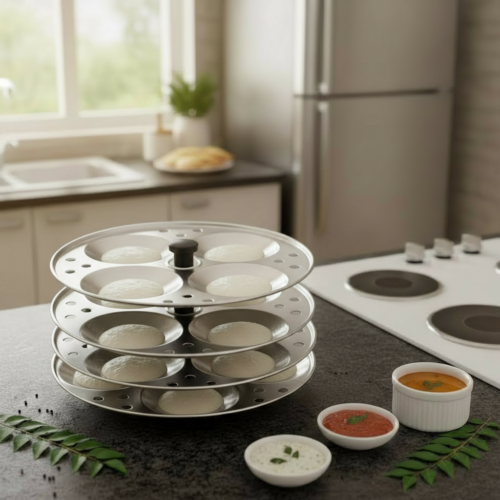 Idli Steaming 4 Plate Set