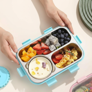 Whisk_279ff2bcf39483b8a304f2cb5e59acacdr Smart Bento Lunch Box Blue