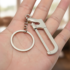 Mini Tool Saw Metal Keychain