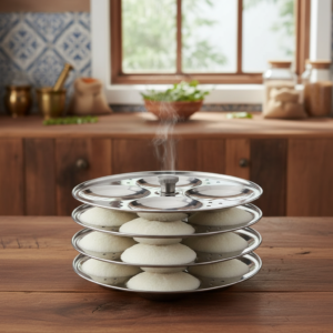Whisk_33586fa28a9df839b4840a29139bb763dr Idli Steaming 4 Plate Set