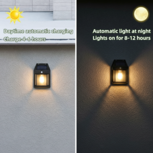 Whisk_568a9c4403dfe689f514b0d4219f9553dr Solar Motion Sensor Outdoor Wall Light