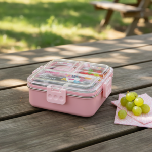 Whisk_5885089b922ede9b3774fe4c0cee26e3dr Smart Bento Lunch Box Pink