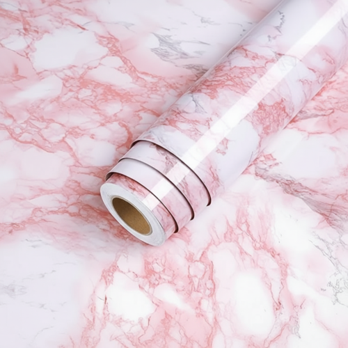 Whisk_7435f3ae5b65e74b02d4d029e7334377dr Pink Marble Foil Paper