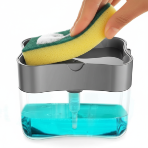 Soap Dispenser with Sponge Holder