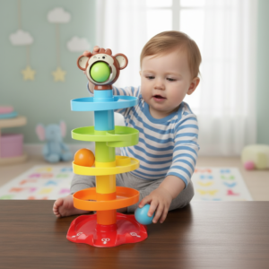 Spiral Ball Drop Activity Tower