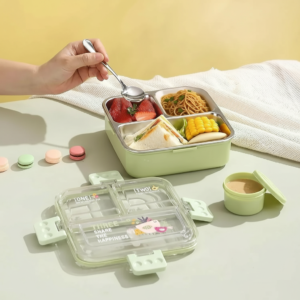 Whisk_87d2b7239da688a86194a3af646688d4dr Smart Bento Lunch Box Green