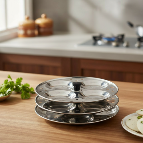 Idli Steaming 3 Plate Set