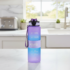 Stay-On-Track Bottle – (Purple & Blue)