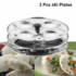 Idli Steaming 3 Plate Set