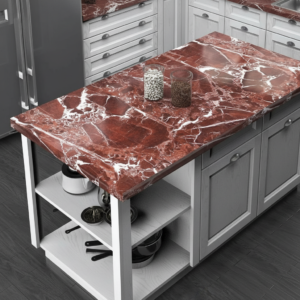 Brown Marble Foil Paper