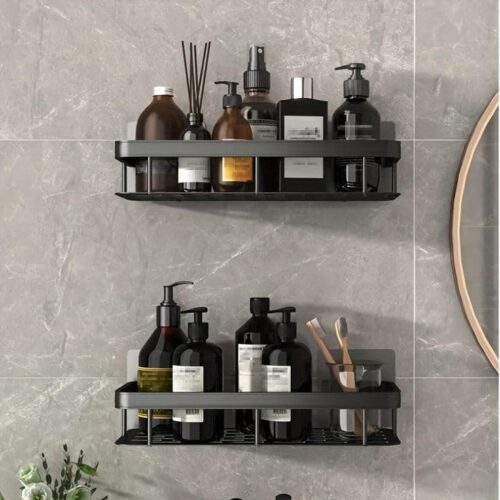 Self-Adhesive Bathroom Wall Shelf