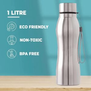 1L Stainless Steel Water Bottle
