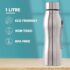 1L Stainless Steel Water Bottle