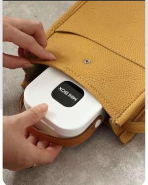 Mini jewellery storage box mirror