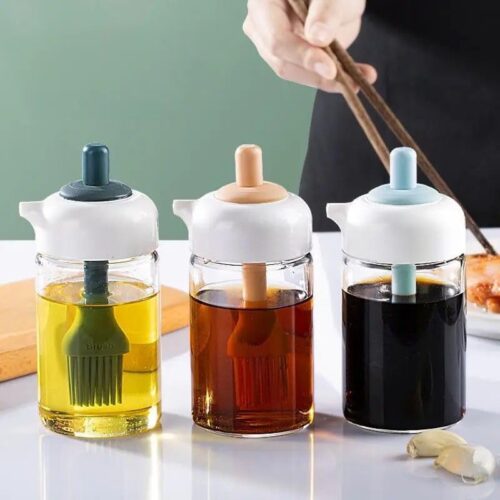 Glass Oil Dispenser Bottle