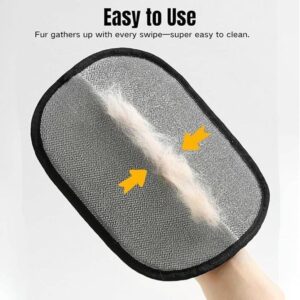 Pet hair remover glove