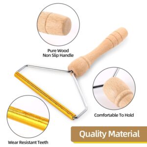 Wooden Lint Remover Roller