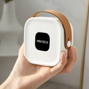 Mini jewellery storage box mirror