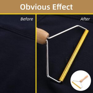 Wooden Lint Remover Roller